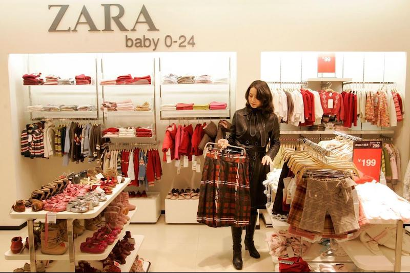 order Zara China